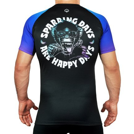 Rashguard krátký rukáv Cheeky Monkey Ground Game