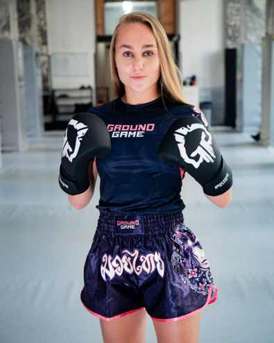 Dámské šortky Muay Thai Asami Ground Game