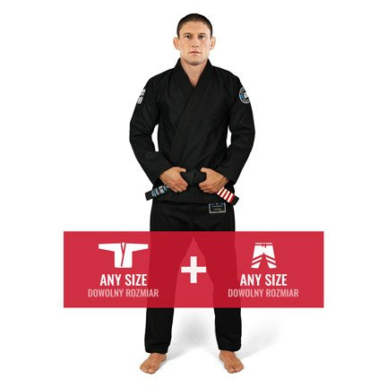 Kimono GI BJJ Breaker 2.0 Ground Game černá