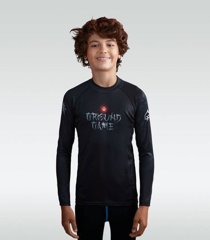 Dětský rashguard Samurai 2.0 Kids Ground Game černá