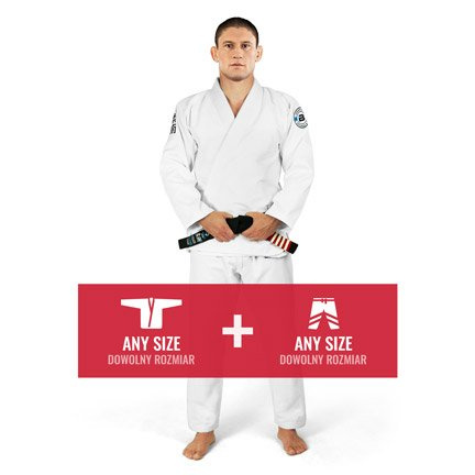 Kimono GI BJJ Breaker 2.0 Ground Game bílá