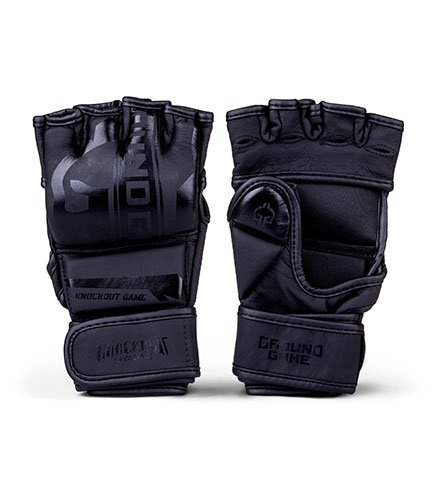 MMA rukavice Stripe Black Ground Game černá