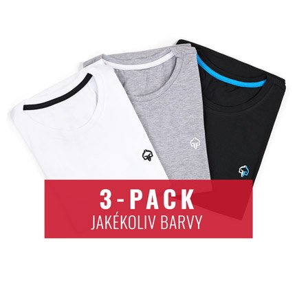 Sada (3-Pack) Trička Minimal 2.0 (jakékoliv barvy)