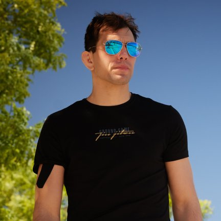 Pánské tričko Glitz Ground Game černá