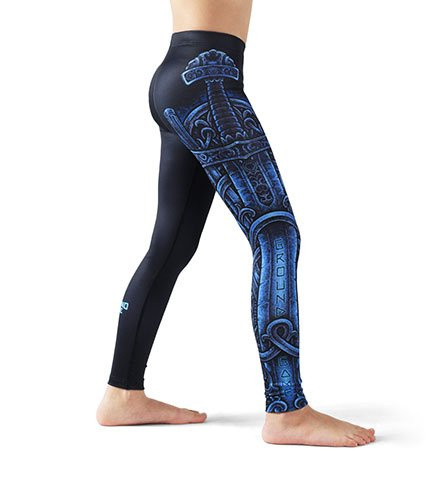 Dětské legíny Viking Kids Ground Game černá