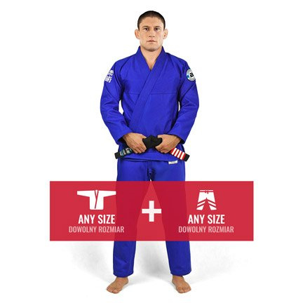 Kimono GI BJJ Breaker 2.0 Ground Game modrá