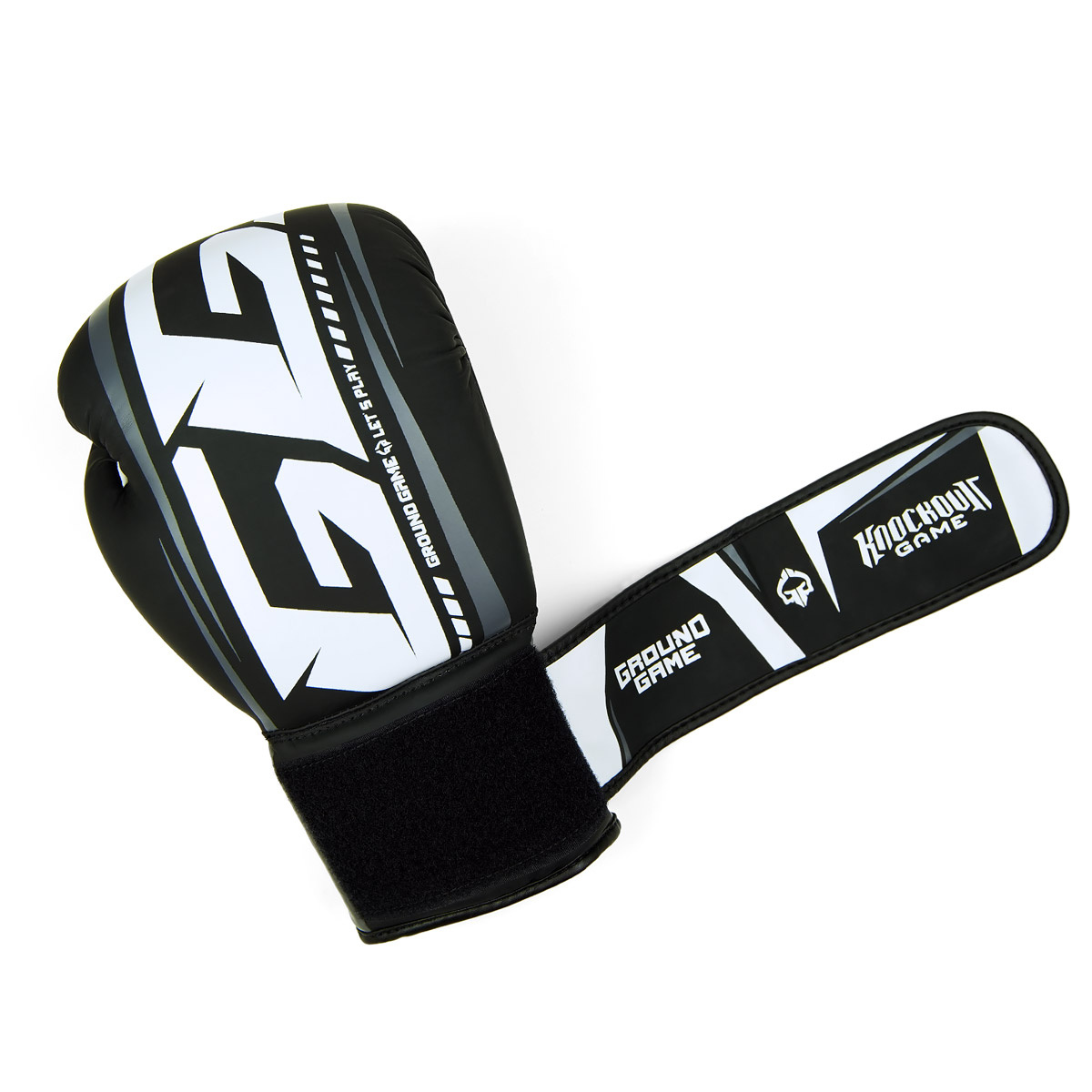 Boxerské rukavice Big Typo Ground Game černá 