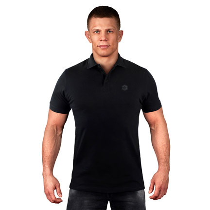 Pánská polokošile Label Ground Game černá