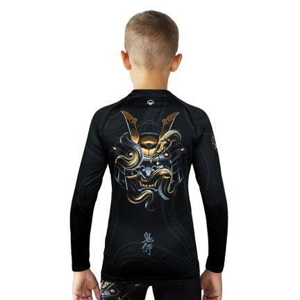 Dětský rashguard dlouhý rukáv Oni Samurai Ground Game