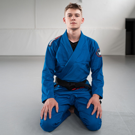 Kimono GI BJJ Wizard Ground Game modrá