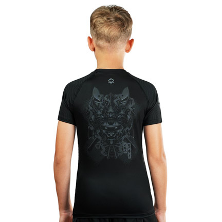 Dětský rashguard Samurai Shadow krátký rukáv Ground Game