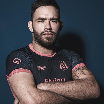 Rashguard FC Armbar krátký rukáv Ground Game Námořnická modrá