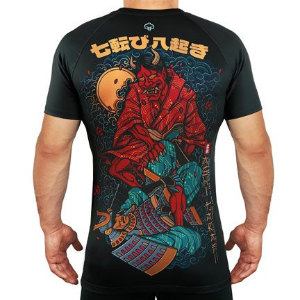 Rashguard Ashi Garami krátký rukáv Ground Game