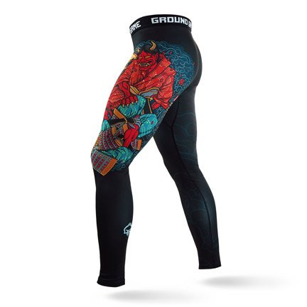 Legíny Ashi Garami Ground Game černá