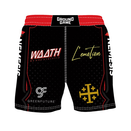 [PREORDER] Light MMA Shorts Hugo Deux (Black)