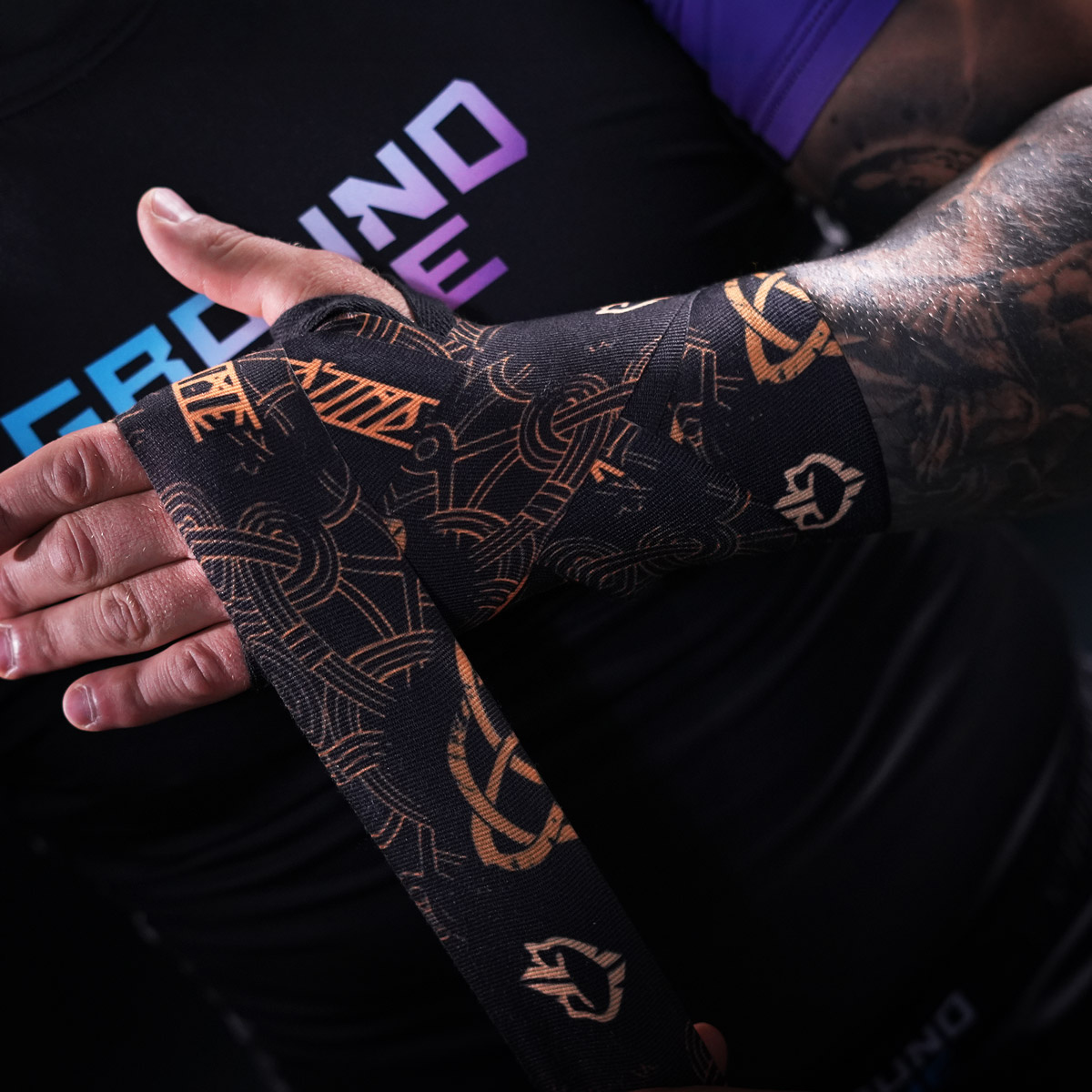 Boxerské bandáže 4 m Ragnarok Ground Game 